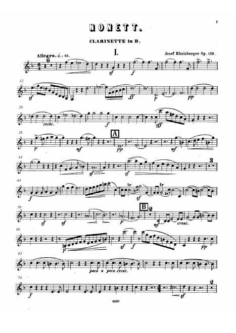 Clarinet (B♭)