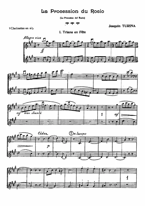 Clarinet 1/2 (B)