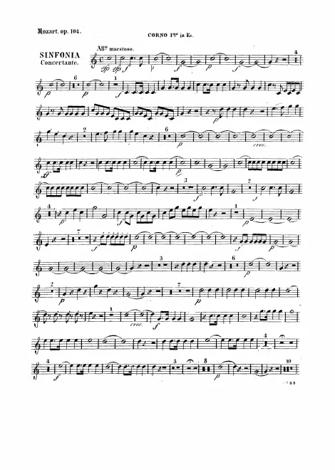 Horn 1 (E♭)