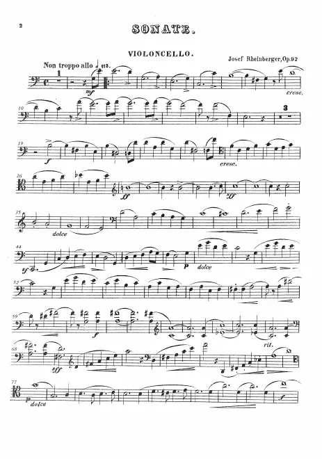 Cello Part