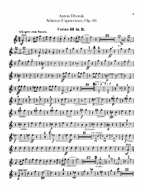 Horn 3, 4 (B♭)
