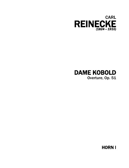 Horn 1, 2 (D)