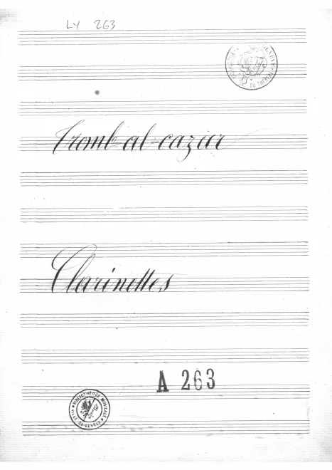 Clarinet 1/2 (C, A, B)