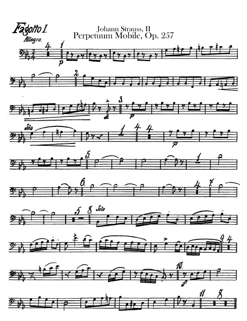 Bassoon 1, 2