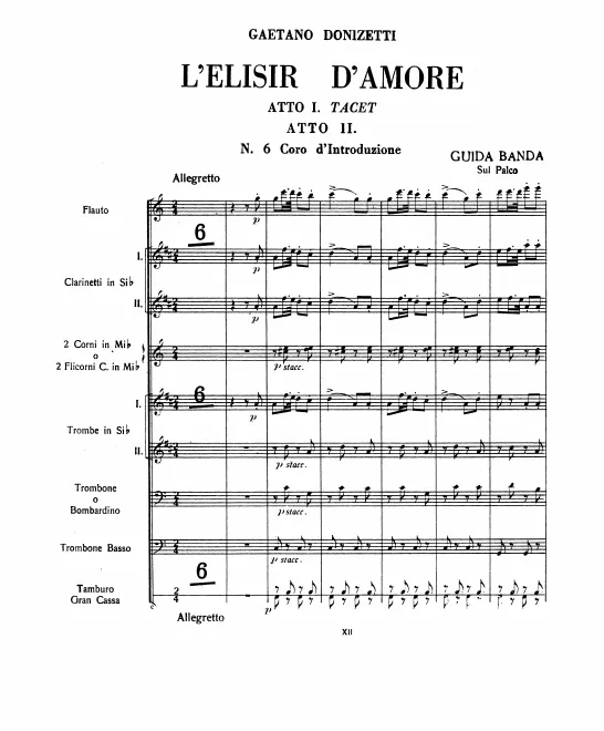 Onstage Banda Score