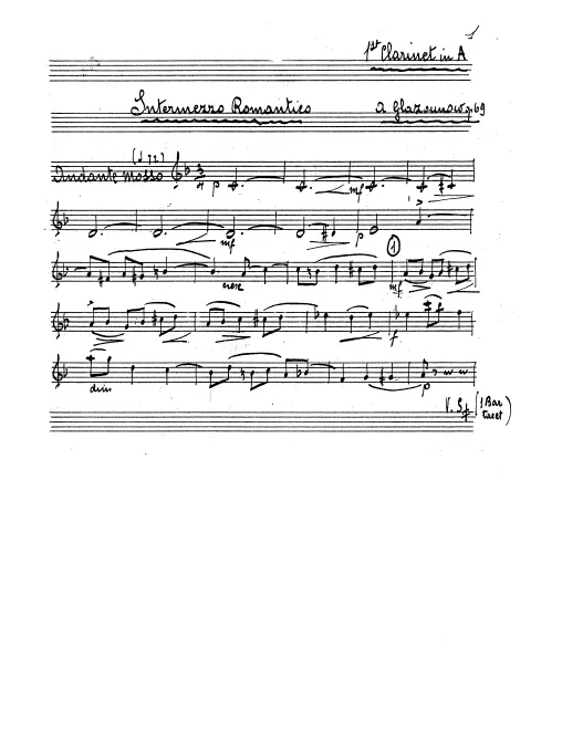 Clarinet 1, 2 (A)