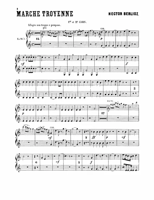 Horn 1/2, 3/4 (E♭, D)