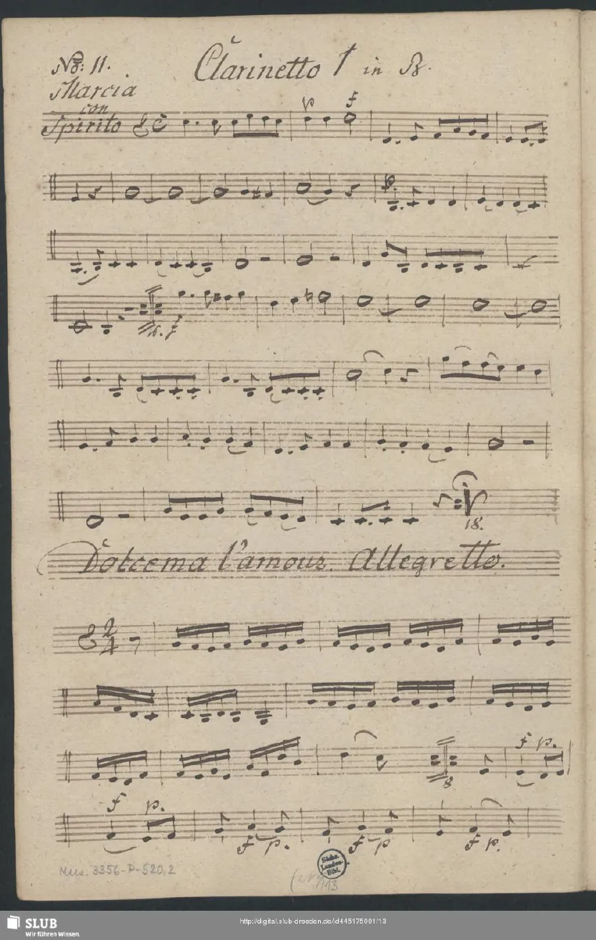 Clarinet 1 (B♭)