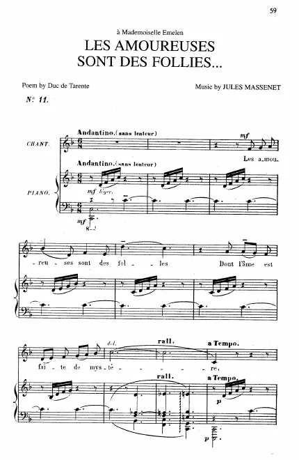 Complete score (F Major: medium voice and piano)