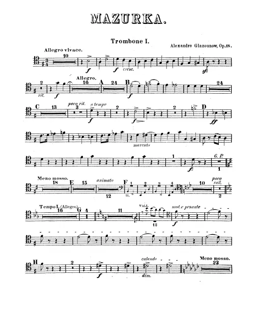 Trombone 1, 2, 3