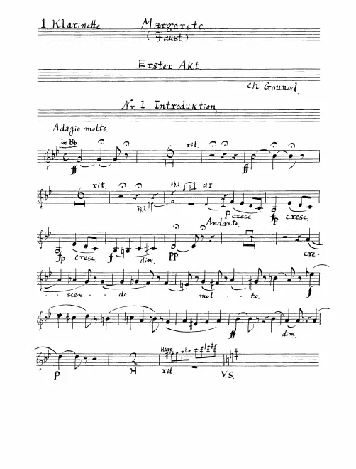 Clarinet 1