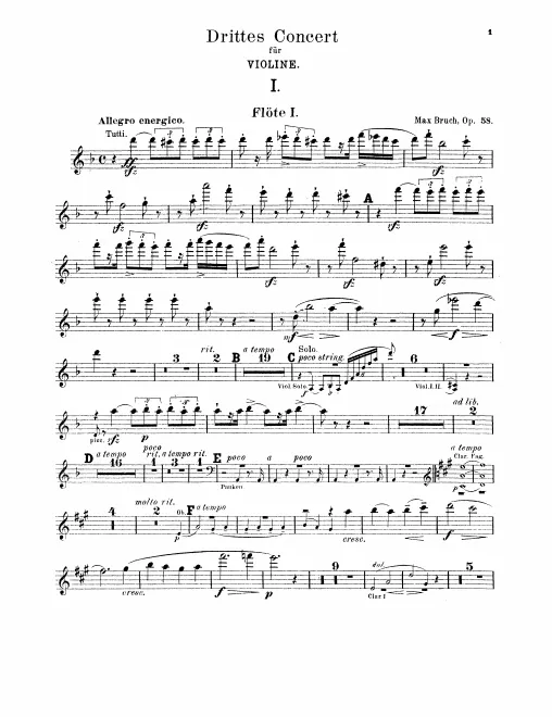 Flute 1, 2