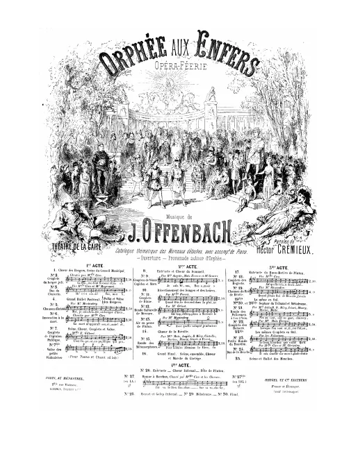 No.23, Ronde enfantine: "Le beau bourdon" (Act III, No.23)