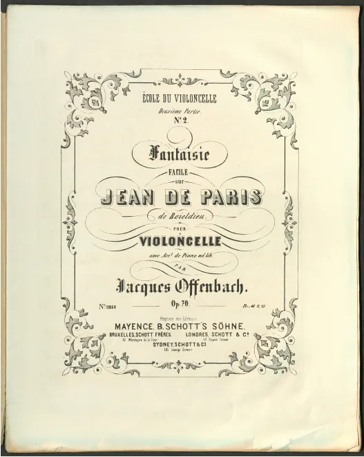Complete Score and Cello Part