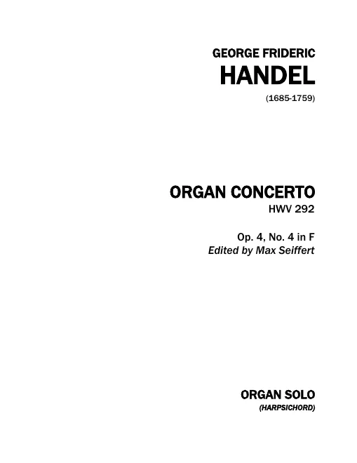 Organ solo