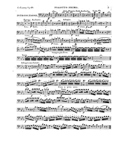 Bassoon 1, 2
