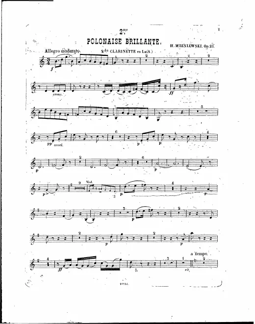 Clarinet 2 (A)