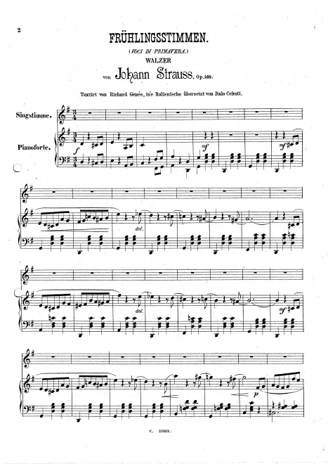 Complete Score (G major)