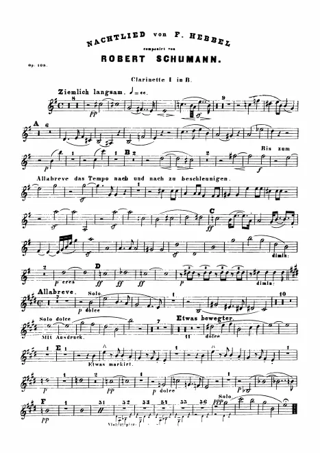Clarinet 1, 2 (B♭)