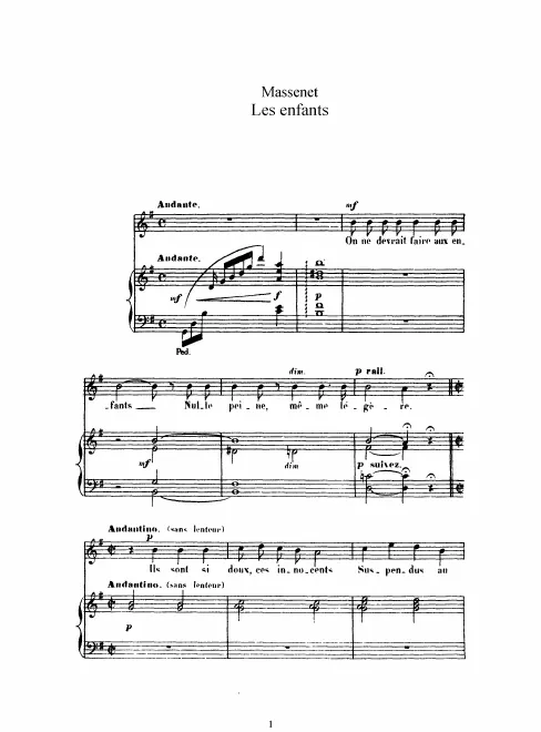 Complete Score (G Major: for high voice)