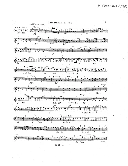 Horn 1, 2