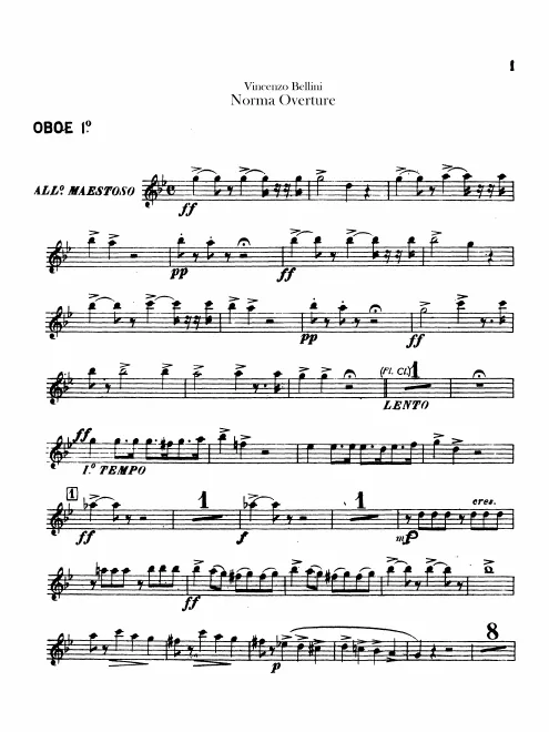 Oboe 1, 2