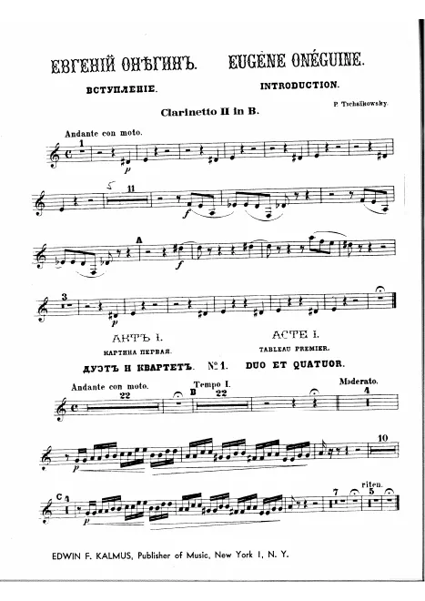 Clarinet 2 (A/B♭)