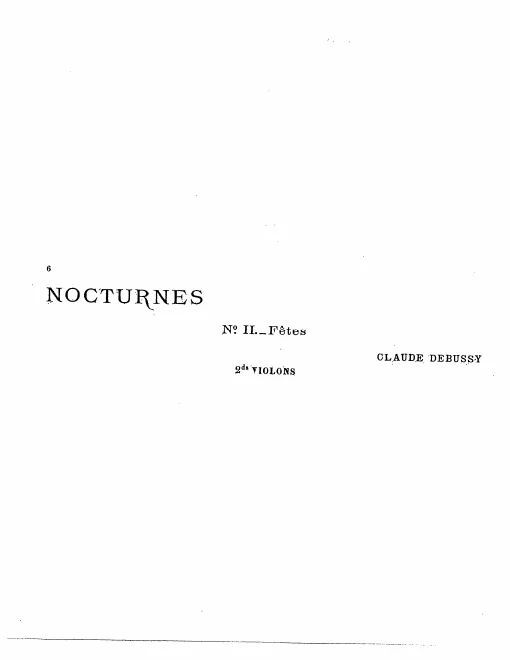 2. Fêtes - Violins II