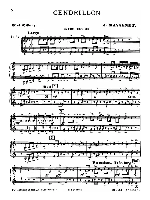 Horn 3/4 (F)