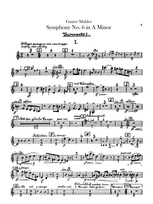 Trumpet 1 (B♭/F)
