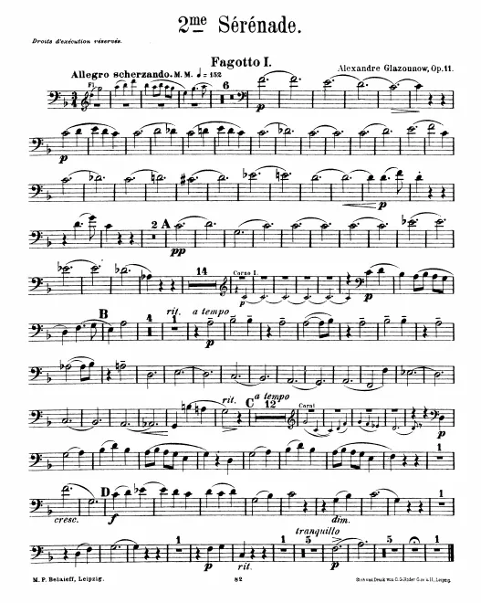 Bassoon 1, 2