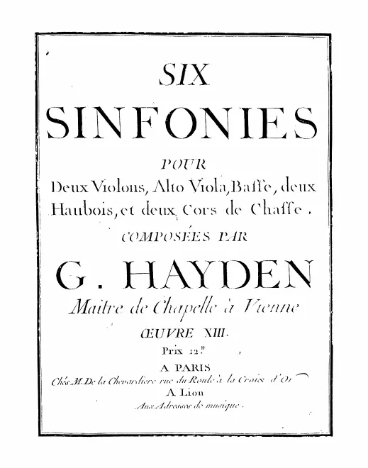Flutes/Oboes, Horns, Violins I