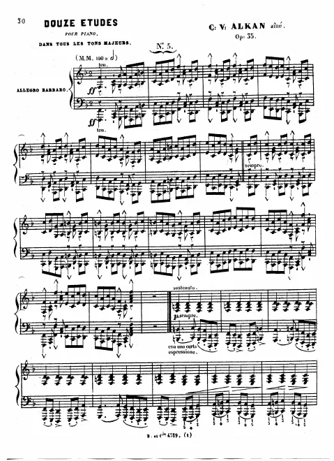 5. Allegro barbaro (F major)