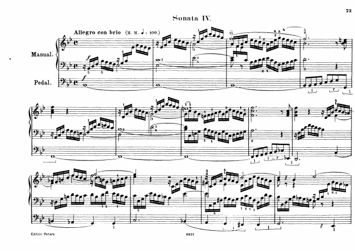 4. Sonata in B♭ major