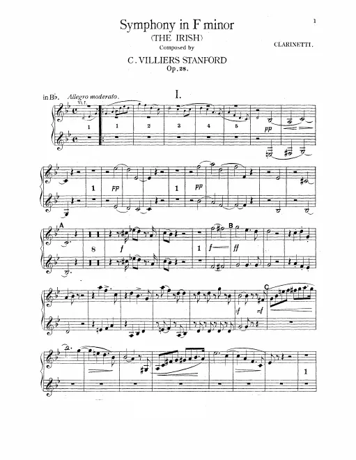 Clarinet 1/2 (B♭)