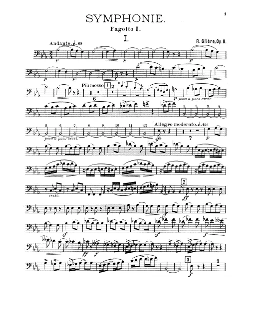 Bassoon 1, 2