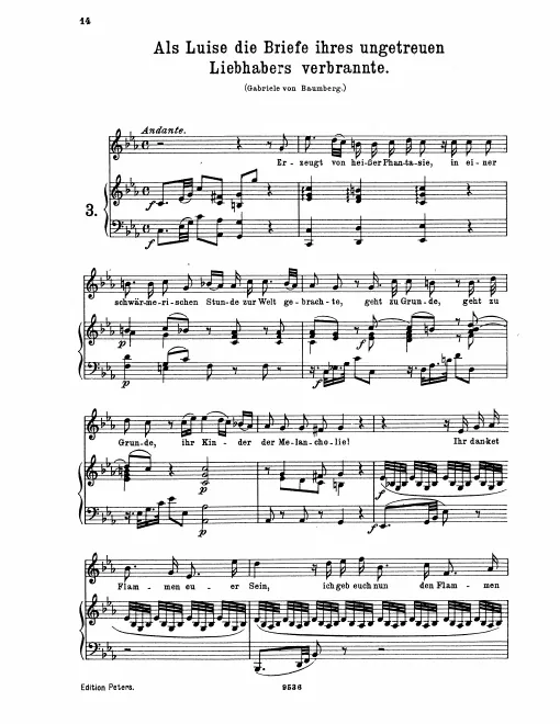 Complete Score (original / high voice, C minor)