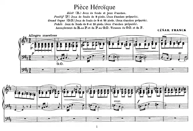 3. Pièce héroique