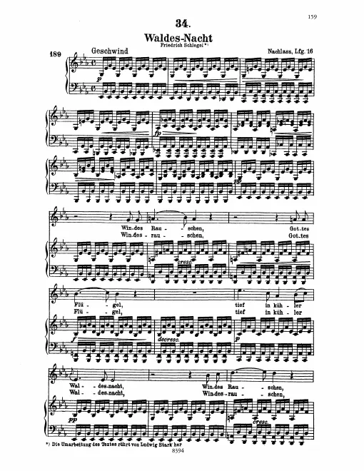 Complete Score (High Voice, transposed to E♭ major)