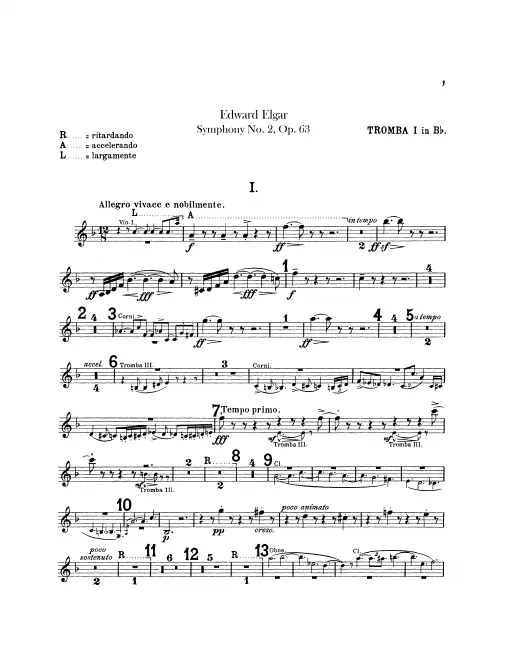 Trumpet 1, 2, 3 (B♭)