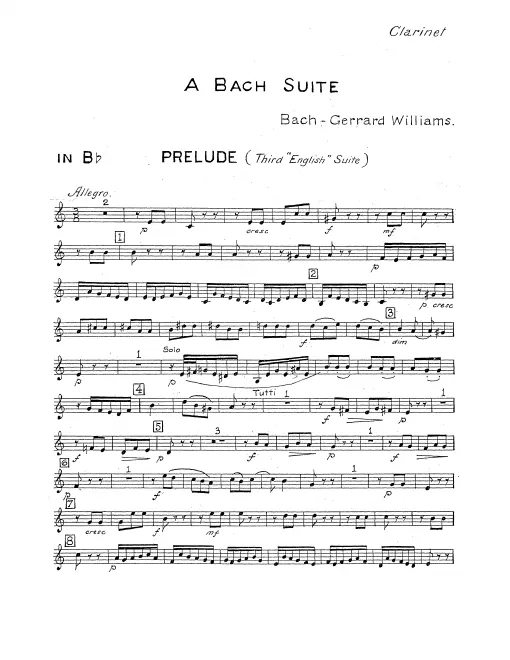 Clarinet (B♭/A)
