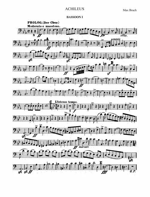 Bassoon 1, 2
