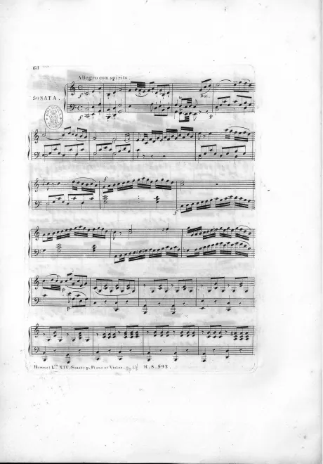 Piano and Violin Parts