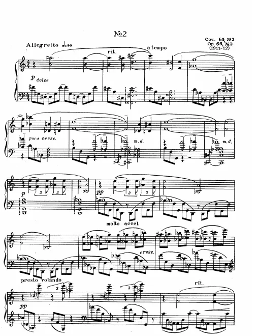 2. Allegretto