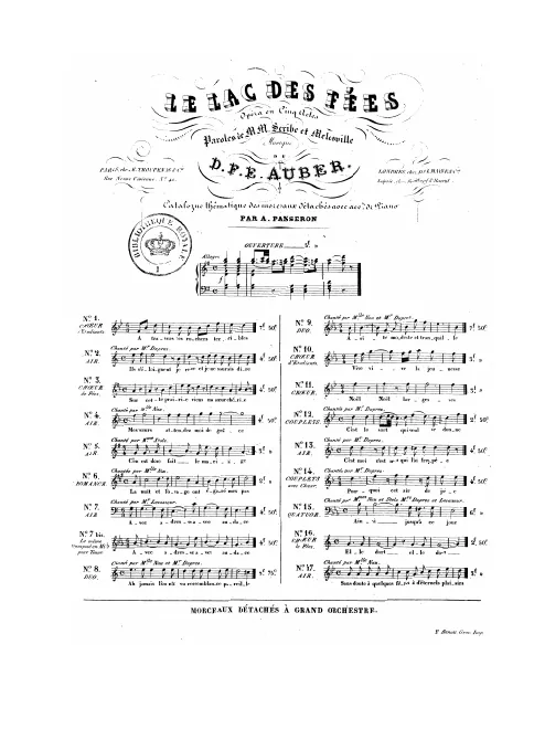 No.13, Air: "C'est moi qui l'ai frappée" (Act IV, No.15)