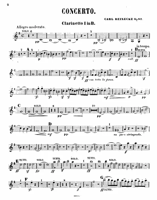 Clarinet 1 (B♭/A)