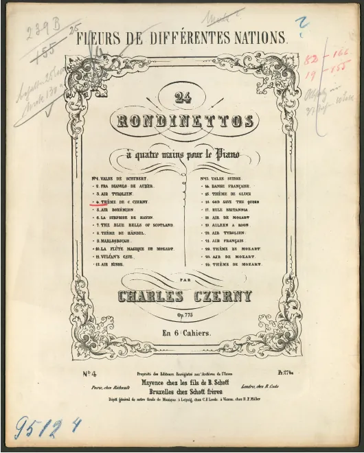 4. Thème de C. Czerny