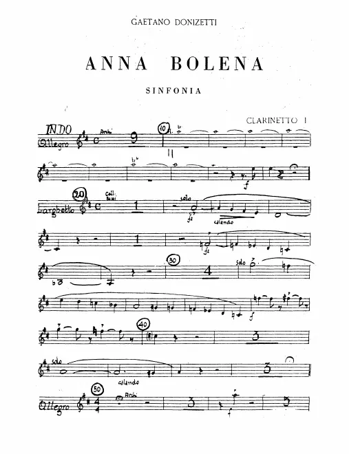 Clarinet 1 (C/B/A)