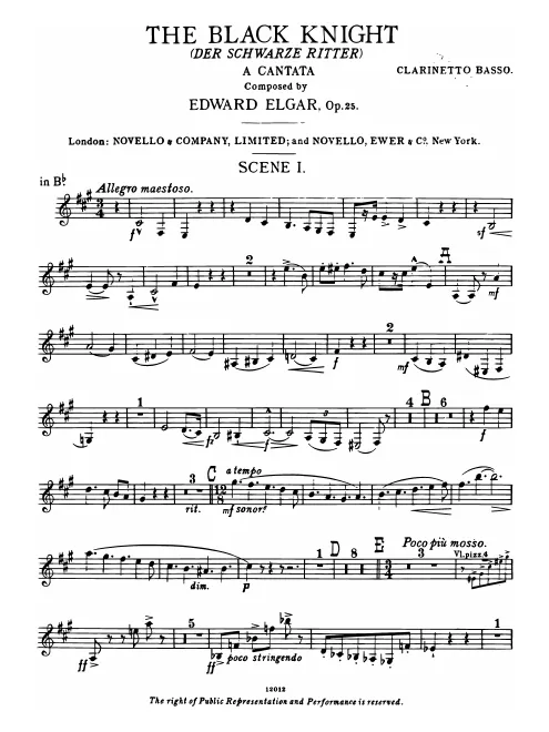 Bass Clarinet (B♭)