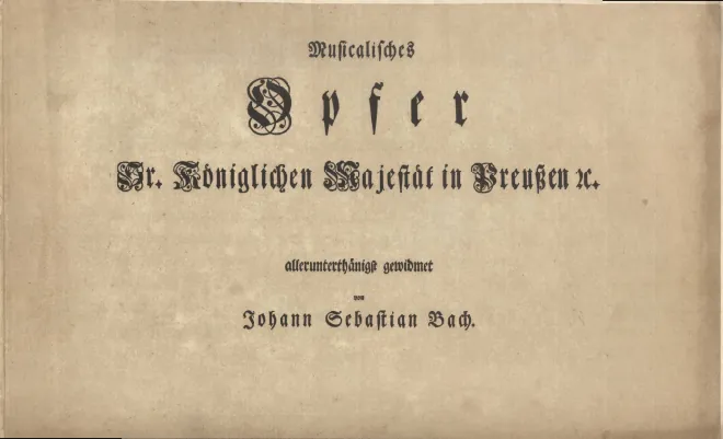 Main title and dedicatory preface (Fasc.1, A)